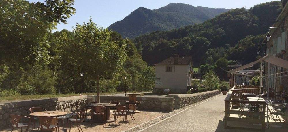 vue sur montagne